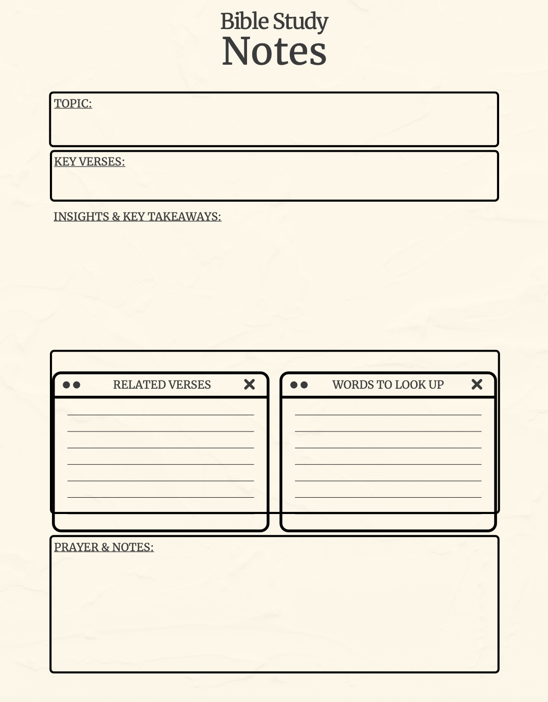 Finding Your Purpose in God: An Interactive Mini-Bible Study Guide