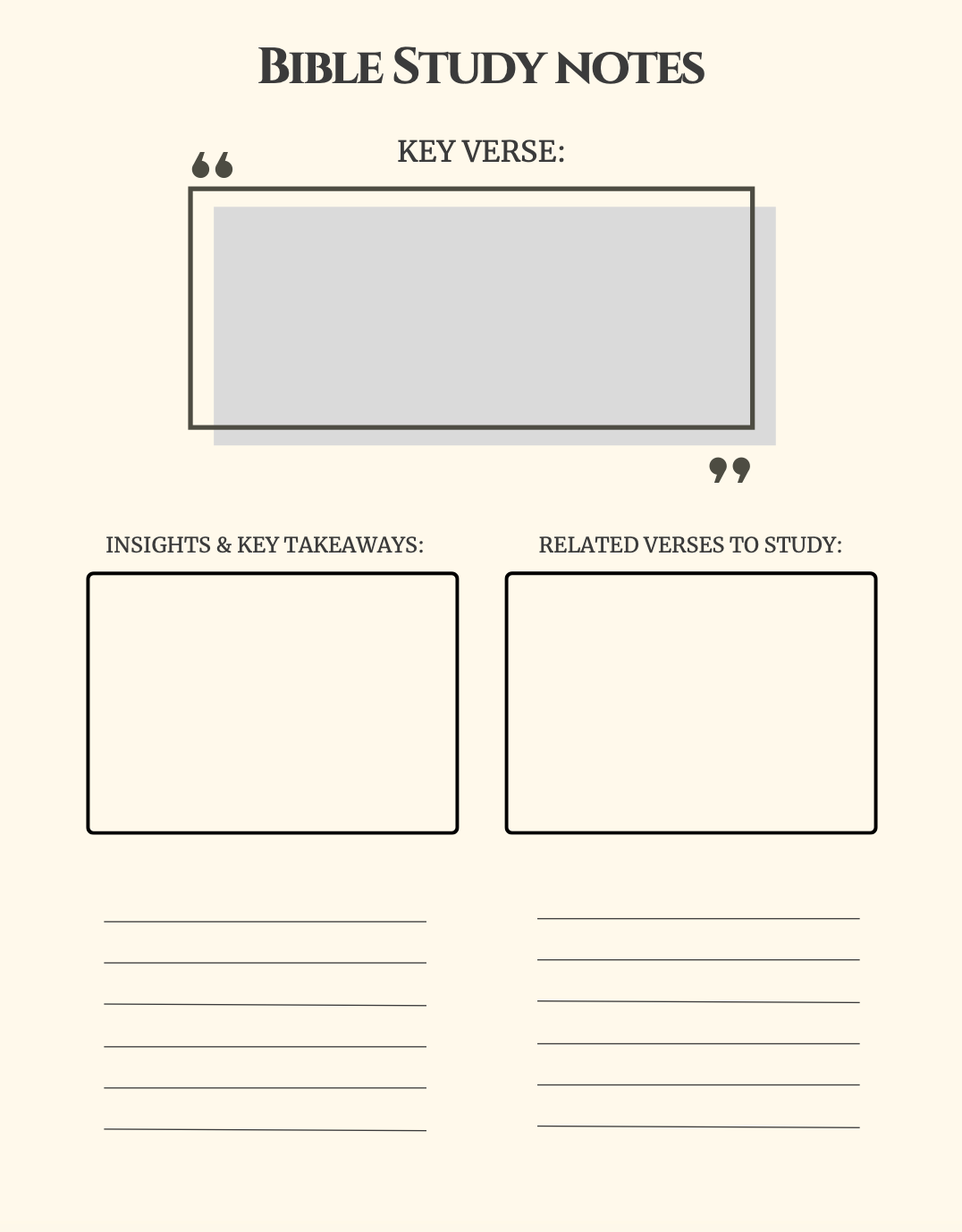 Finding Your Purpose in God: An Interactive Mini-Bible Study Guide