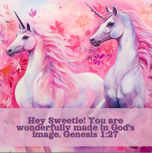 Girls’ Lunchbox Scripture Verse Notes – 40 Encouragement Cards with Bible Verses for Kids