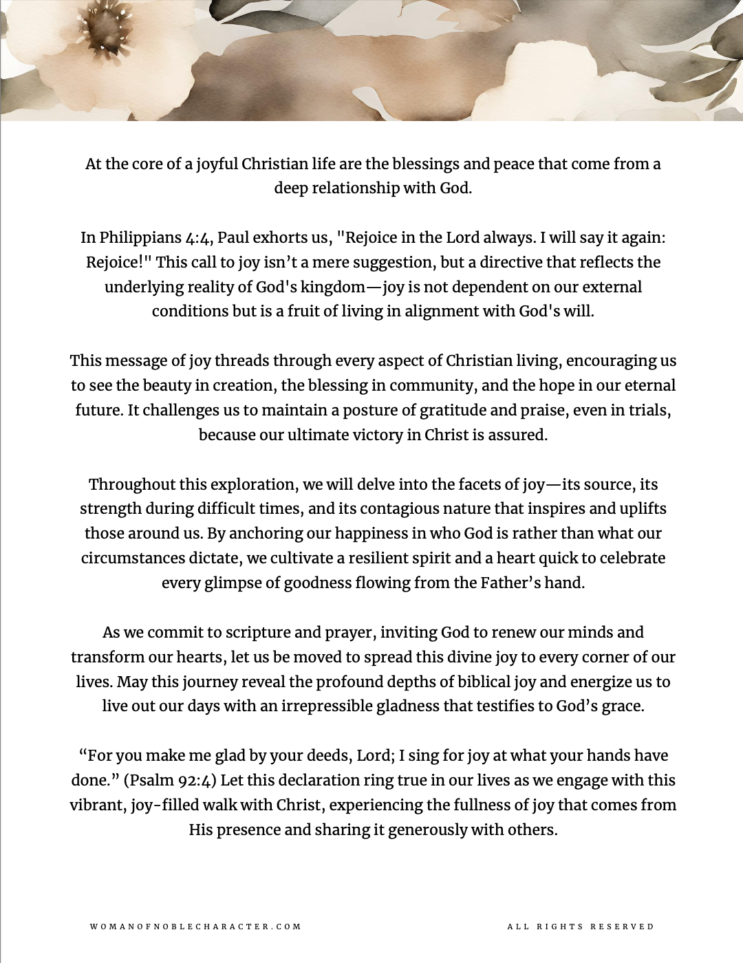 Finding Joy in the Journey | 21-Day Devotional & Journal for Christian Women