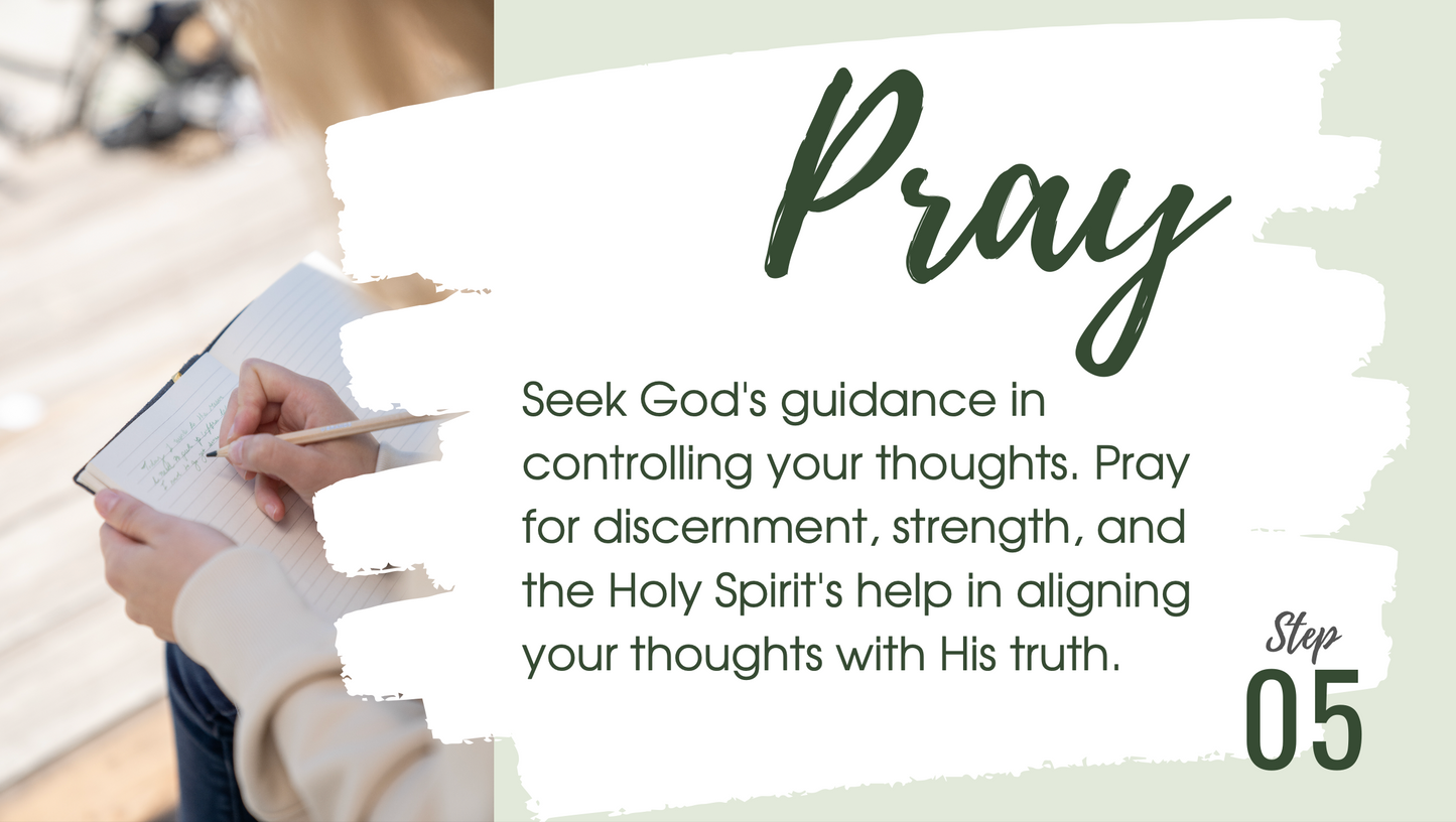 Captive: Aligning Your Thoughts with Biblical Truth | 21-Day Devotional & Scripture-Focused Mind Renewal Journal