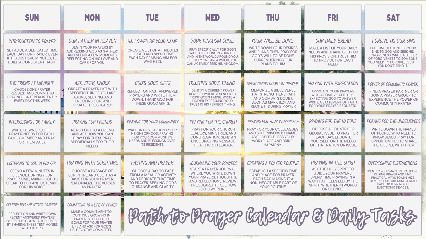 30-Day Powerful Prayer Devotional Journal | Strengthen Your Prayer Life with Purpose & Boldness