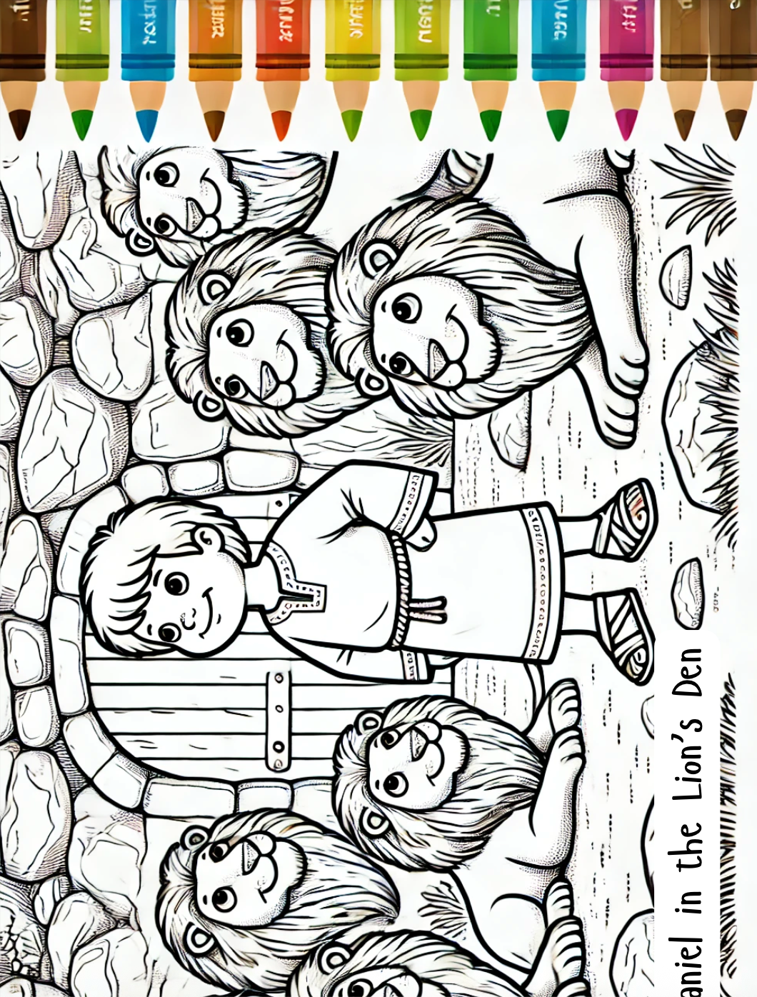 Bible-Themed Kids Activity Pages